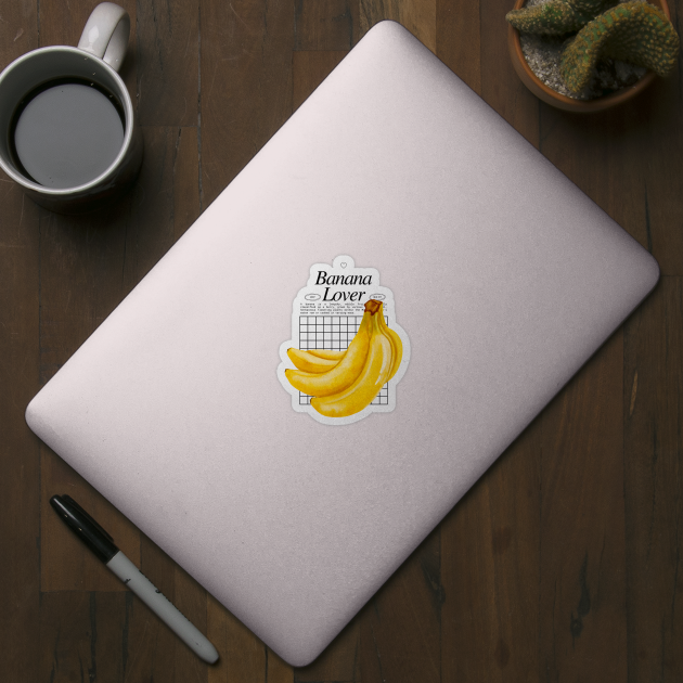 Banana Lover - Fruitarian Vegan Power by Millusti